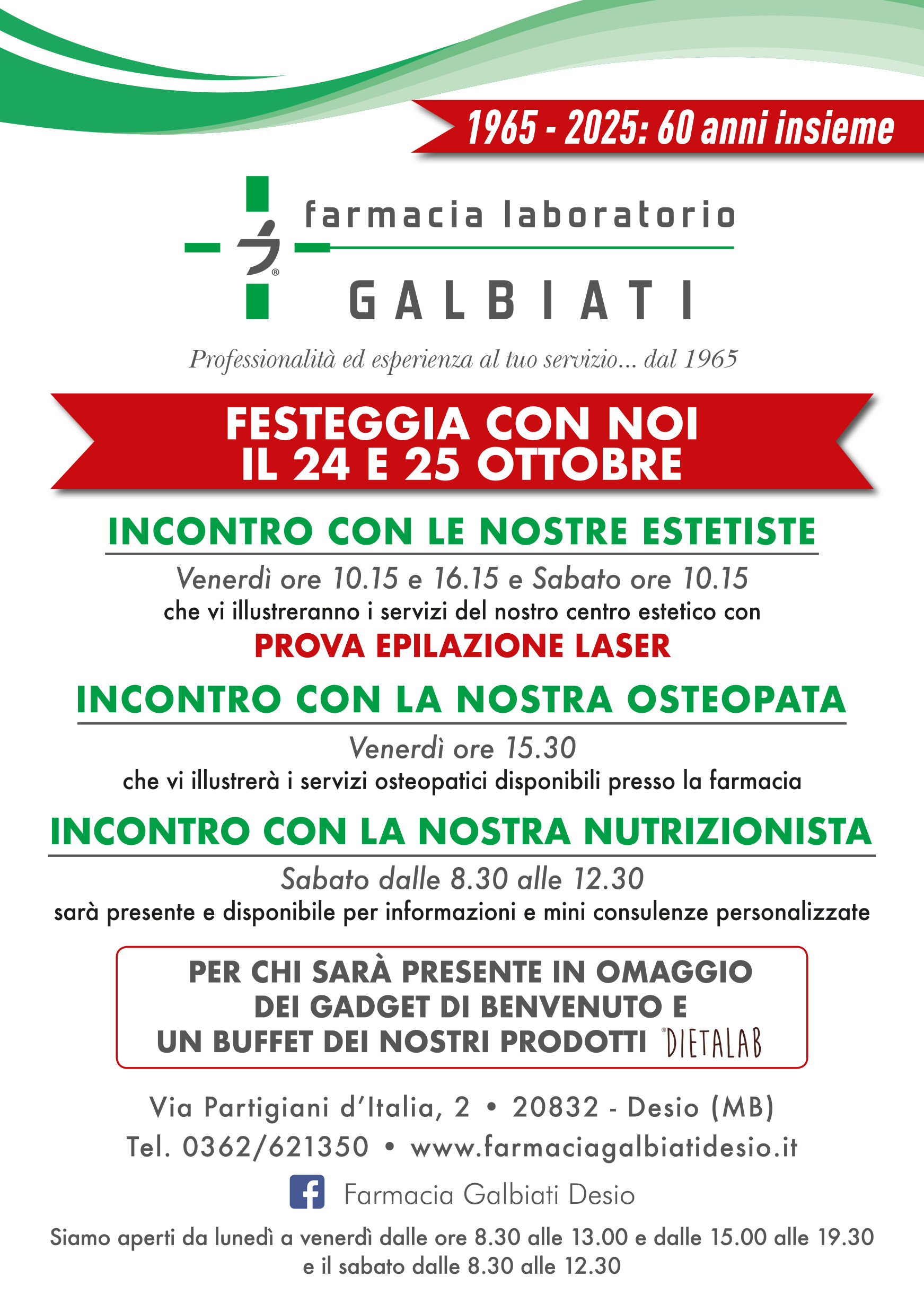 Offerta Speciale Farmacia Galbiati